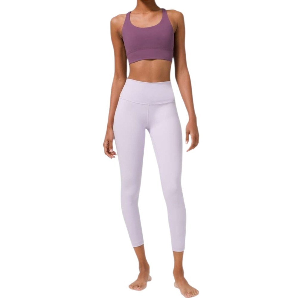 Lululemon Wunder Under HR 25 Leggings Size 4 Lavender Dew Luxtreme